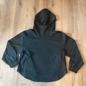 Free People Movement Black Long Sleeve Oversized Loose Fit Hoodie L EUC